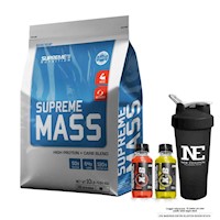 SUPREME NUTRITION SUPREME MASS 10 LIBRAS VAINILLA + SHAKER